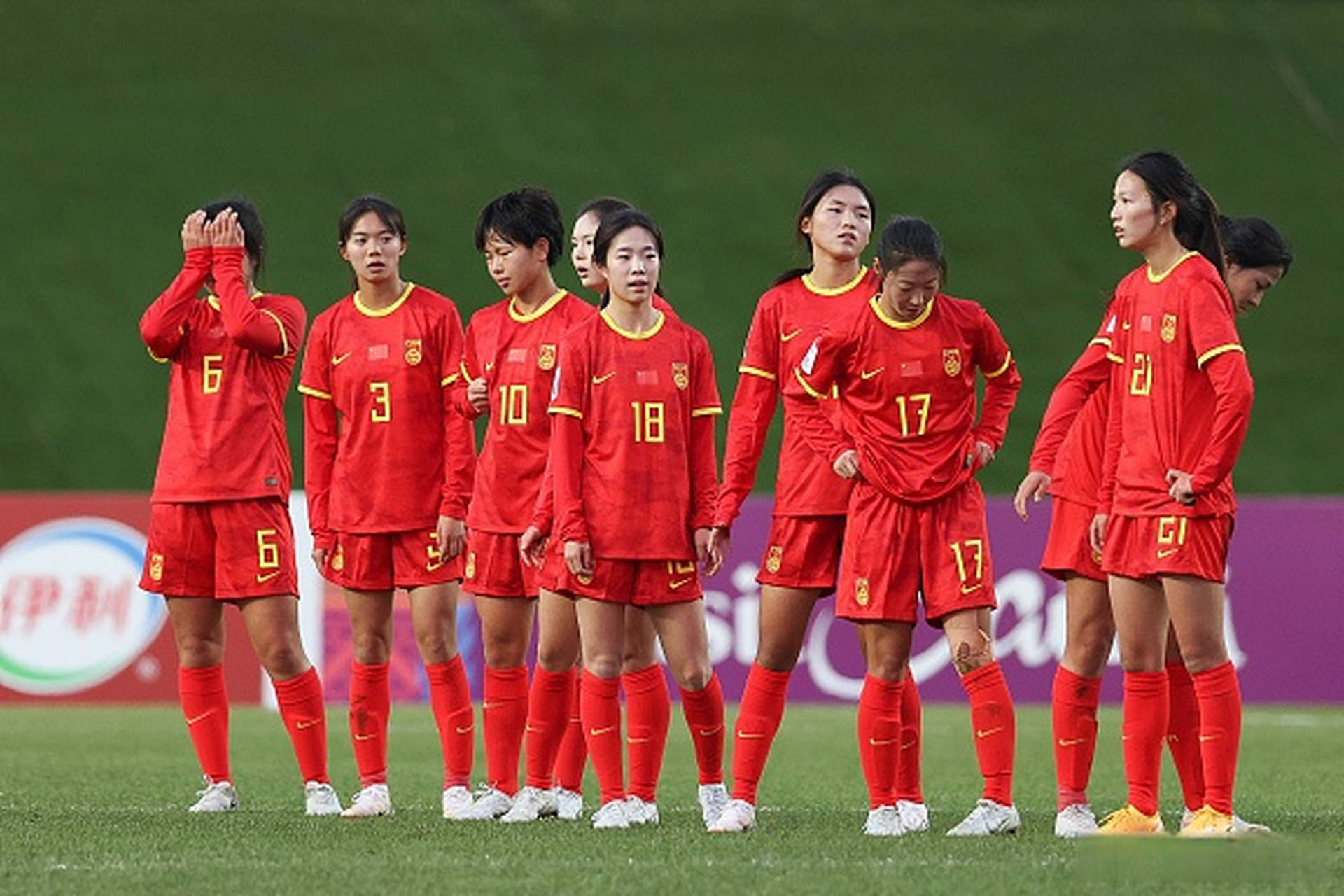 中国女足国家队勇夺足球世界杯冠军